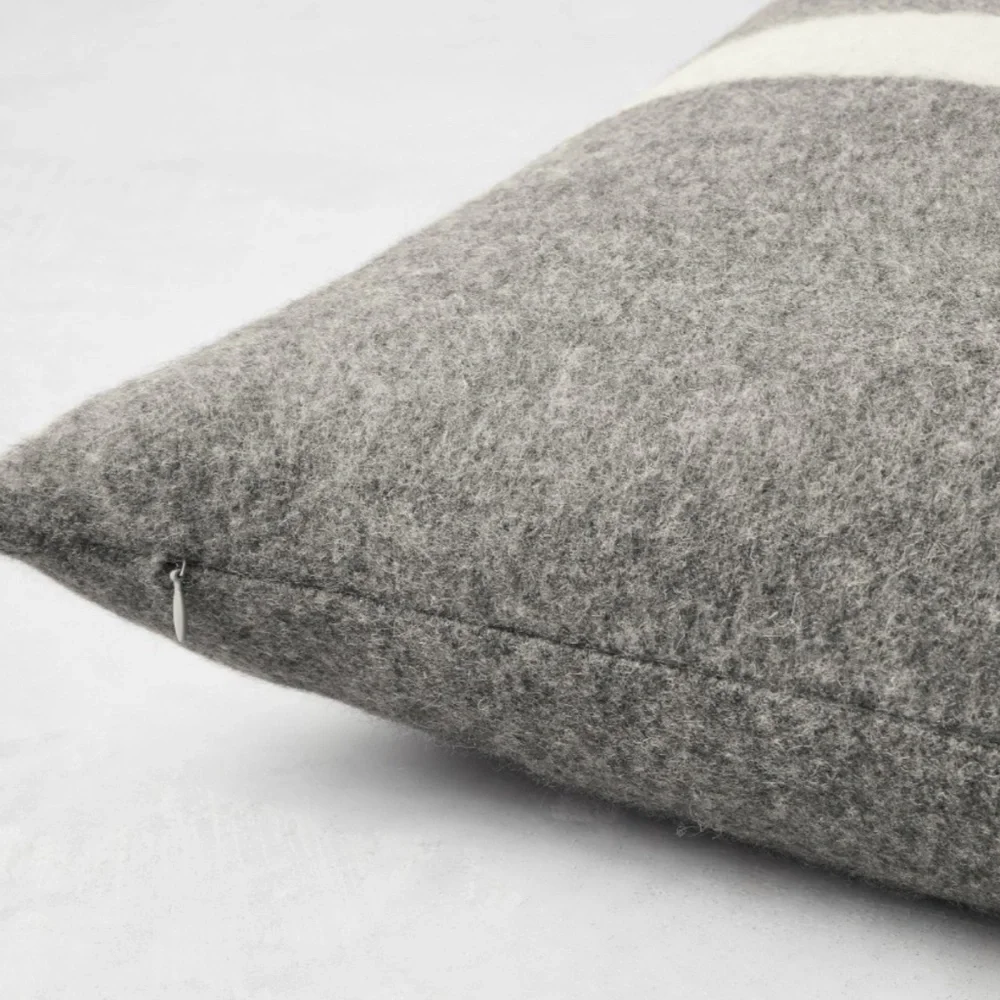 Williams Sonoma Cashmere & Wool Equestrian Pillow Cover